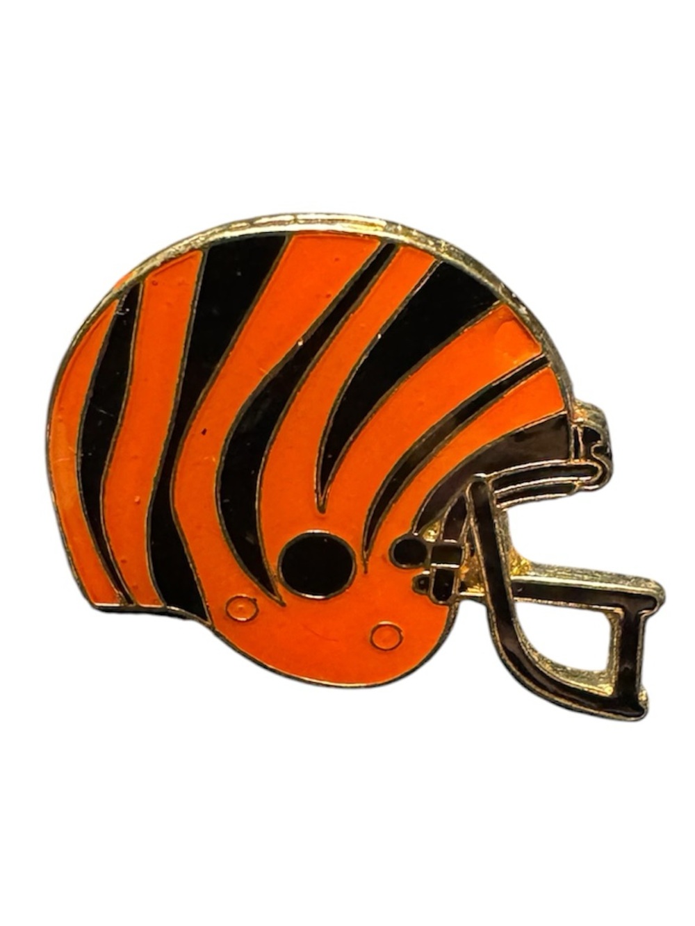 1985/1986 Vintage Cincinnati Bengals NFL Helmet Enamel Pin